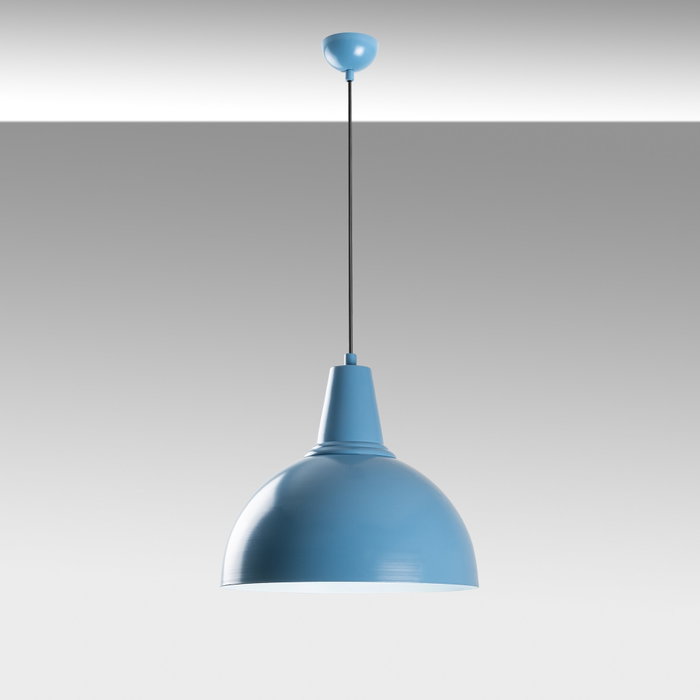 Opviq Kure 2451 Lámpara de Araña Azul Claro